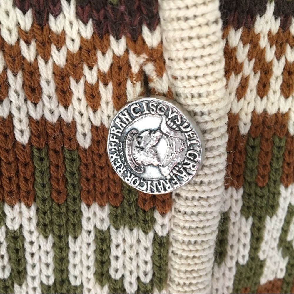 Vintage Australian Wool Norwegian Inspired Cardi - Picture 11 of 16